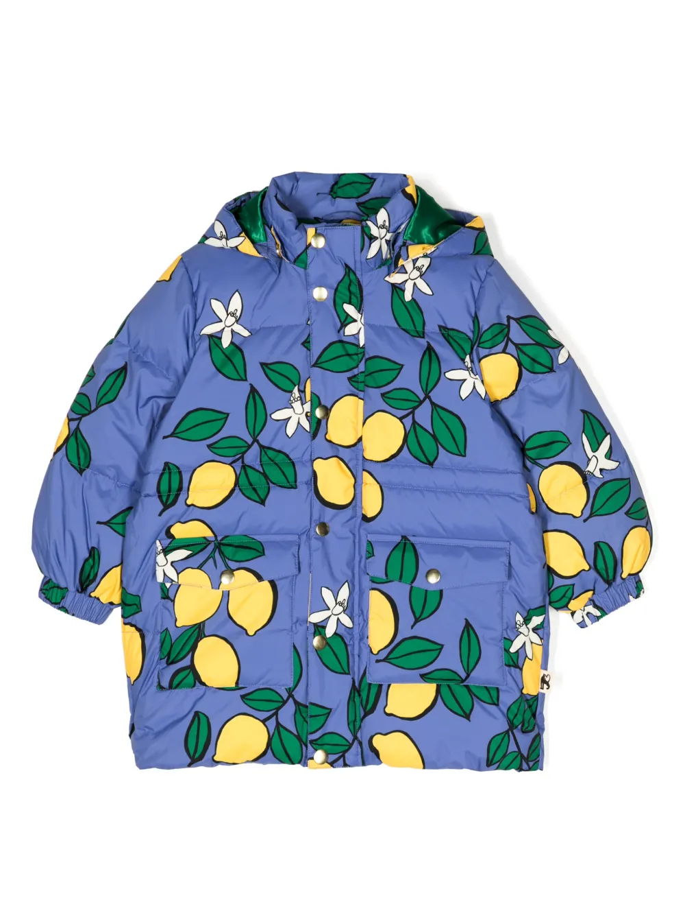 Пуховик с принтом Mini Rodini, синий
Пуховик с принтом Mini Rodini, синий