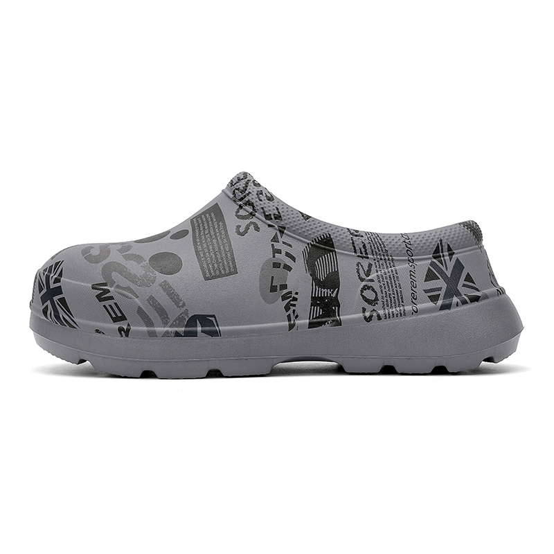 LONGYING Мужские серые противоскользящие тапочки с закрытым носком, цвет Gray
LONGYING Мужские серые противоскользящие тапочки с закрытым носком, цвет Gray