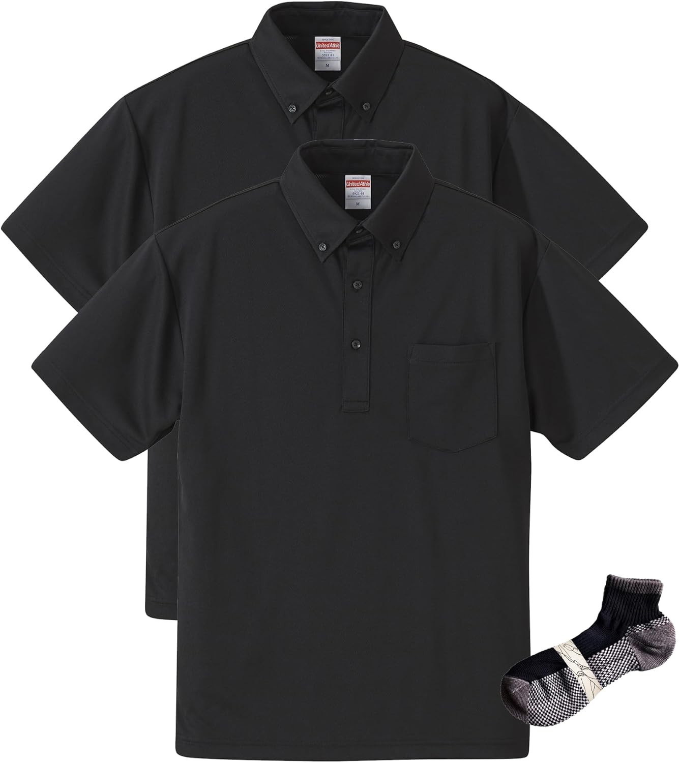 Мужская спортивная рубашка-поло UnitedAthle 592101 Dry с карманами, 113 г (на пуговицах) United Athle, черный
Мужская спортивная рубашка-поло UnitedAthle 592101 Dry с карманами, 113 г (на пуговицах) United Athle, черный