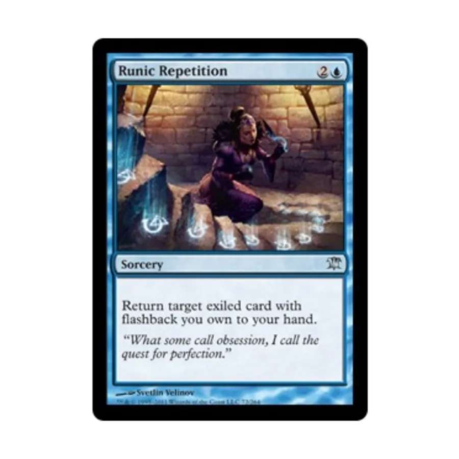 CCG Руническое повторение (U), MTG - Innistrad
CCG Руническое повторение (U), MTG - Innistrad