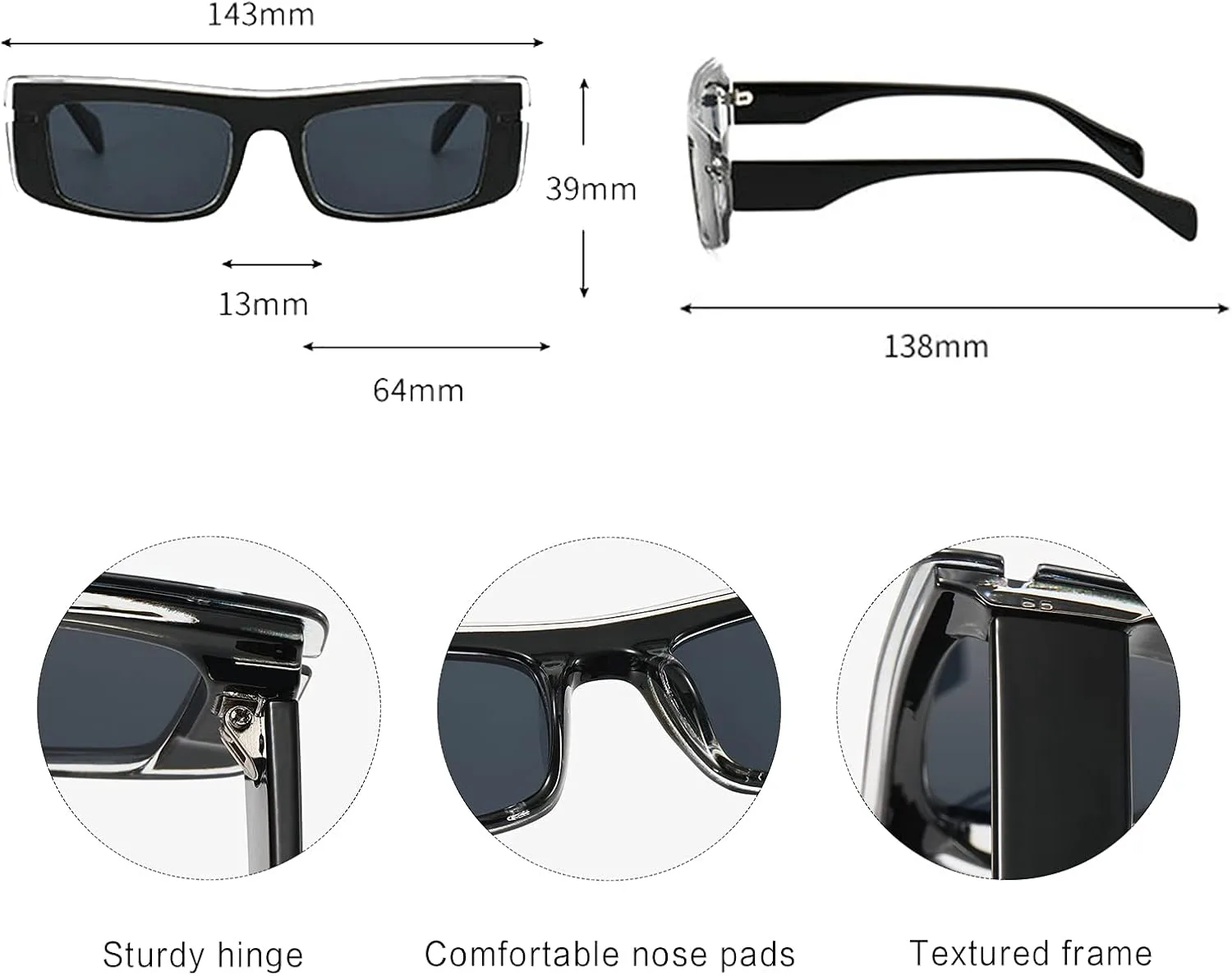 Новые женские солнцезащитные очки в винтажном стиле, прямоугольной формы, ретро-дизайн, очки-«кошачий глаз», водительские очки, 2021 год COTIA, Black Leopard
Новые женские солнцезащитные очки в винтажном стиле, прямоугольной формы, ретро-дизайн, очки-«кошачий глаз», водительские очки, 2021 год COTIA, Black Leopard