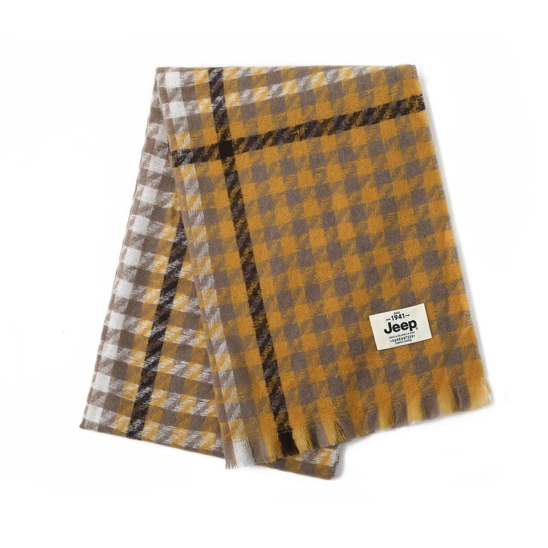 Jeep Вязаный шарф унисекс, Cream Yellow
Jeep Вязаный шарф унисекс, Cream Yellow