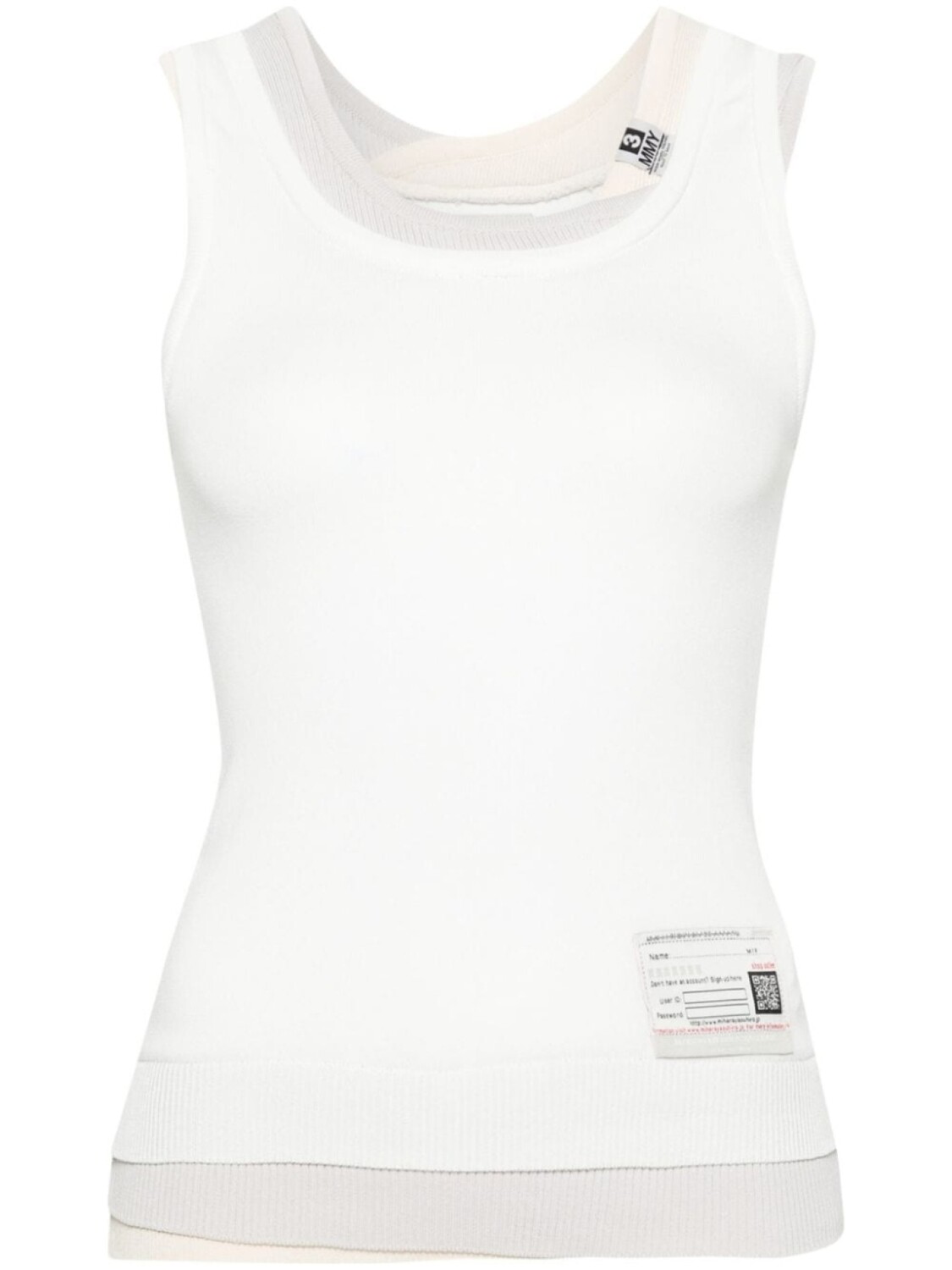 Maison MIHARA YASUHIRO топ с нашивкой-логотипом, белый
Maison MIHARA YASUHIRO топ с нашивкой-логотипом, белый