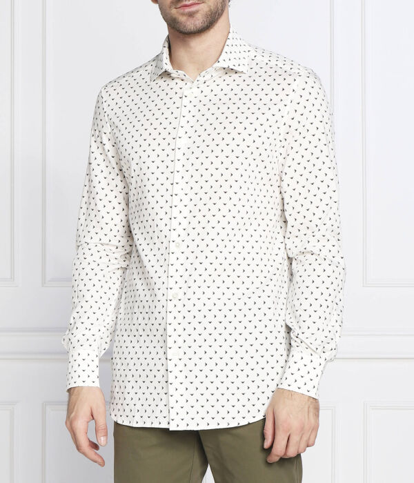 Рубашка Classic fit Emporio Armani, белый 
Рубашка Classic fit Emporio Armani, белый