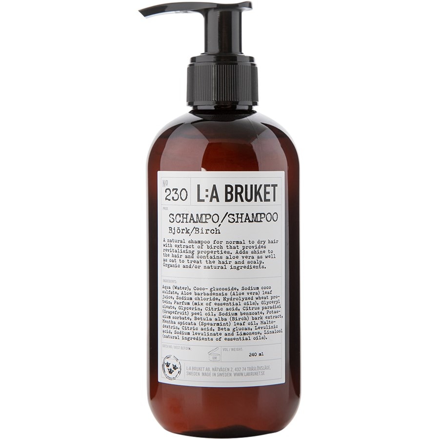 Шампунь La Bruket 230 Shampoo Birch, 240 ml 
Шампунь La Bruket 230 Shampoo Birch, 240 ml