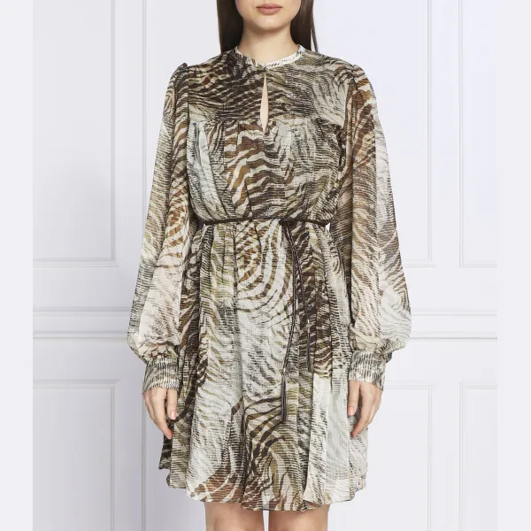Платье с моргановым поясом Guess, бежевый
Платье с моргановым поясом Guess, бежевый