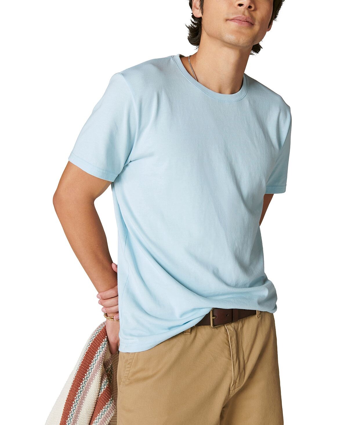 Мужская классическая футболка с круглым вырезом Lucky Brand Venice Burnout
Мужская классическая футболка с круглым вырезом Lucky Brand Venice Burnout