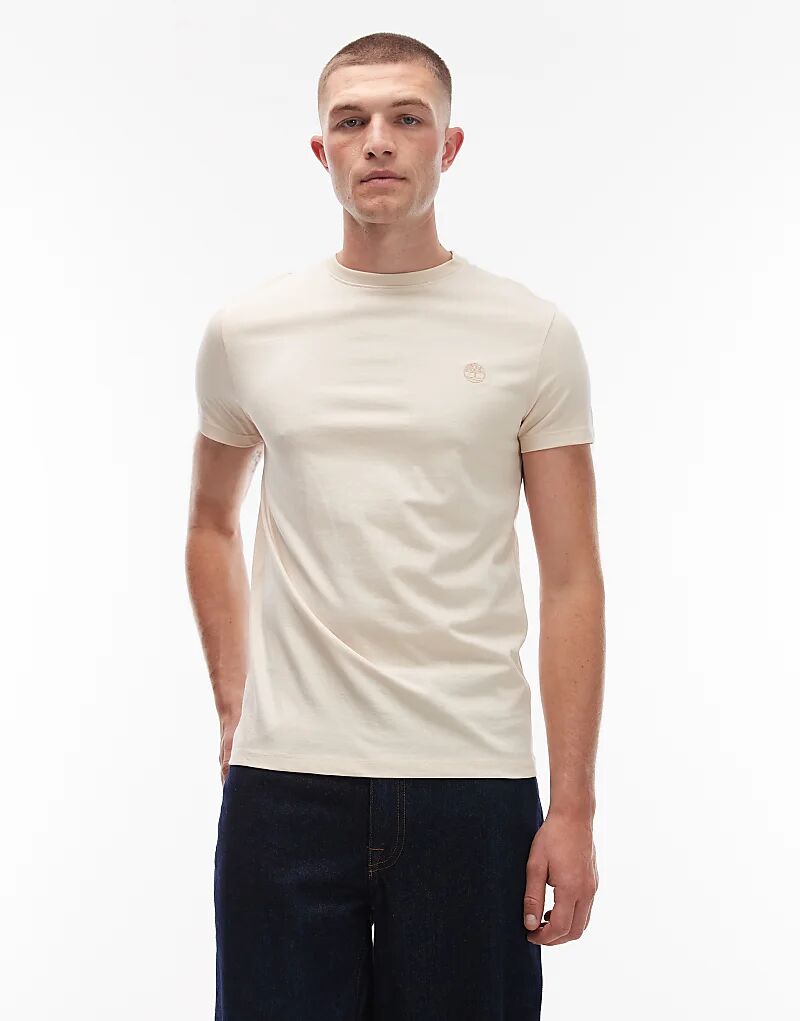 Футболка Timberland Dunstan с маленьким логотипом на груди, кремового цвета
Футболка Timberland Dunstan с маленьким логотипом на груди, кремового цвета