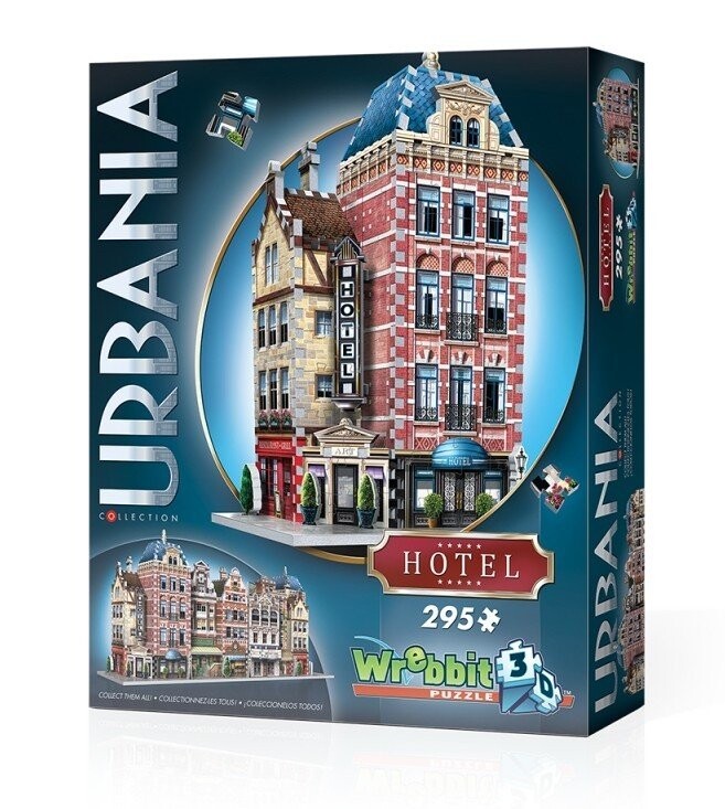 3D пазл Wrebbit, Отель Урбания, 295 шт.
3D пазл Wrebbit, Отель Урбания, 295 шт.