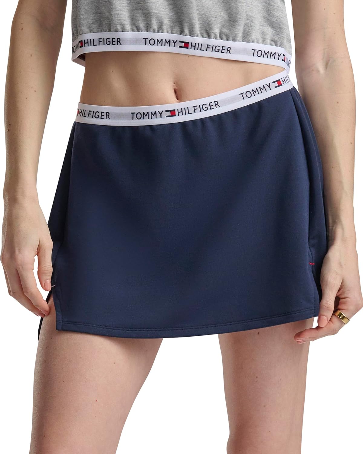 Женская трикотажная юбка-шорты Tommy Hilfiger, Sky Captain
Женская трикотажная юбка-шорты Tommy Hilfiger, Sky Captain