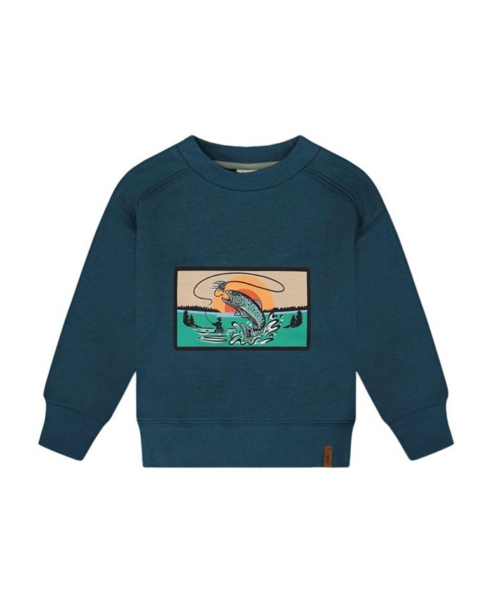 Детский худи с принтом из французского футера для мальчиков - Little Kid Deux par Deux, зеленый
Детский худи с принтом из французского футера для мальчиков - Little Kid Deux par Deux, зеленый