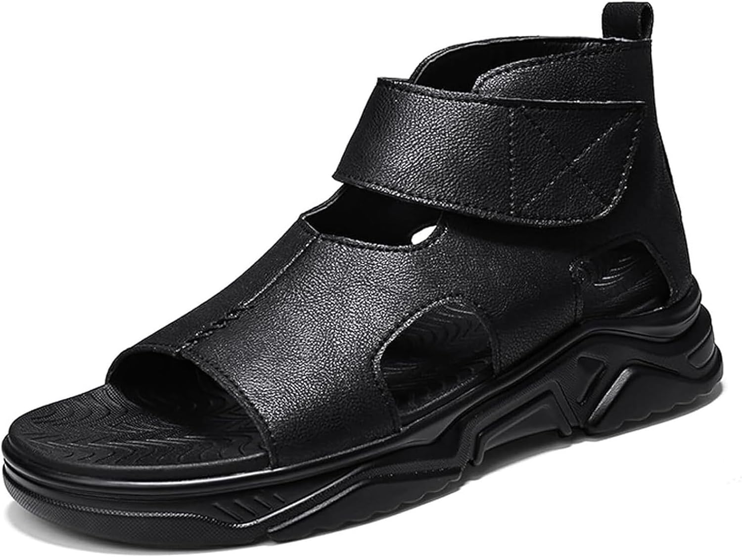 Мужские сандалии с открытым носком и вырезами, мужские сандалии на высокой подошве с открытым носком, летние мужские сандалии с открытым носком и вырезами на высокой подошве Houkig, черный
Мужские сандалии с открытым носком и вырезами, мужские сандалии на высокой подошве с открытым носком, летние мужские сандалии с открытым носком и вырезами на высокой подошве Houkig, черный