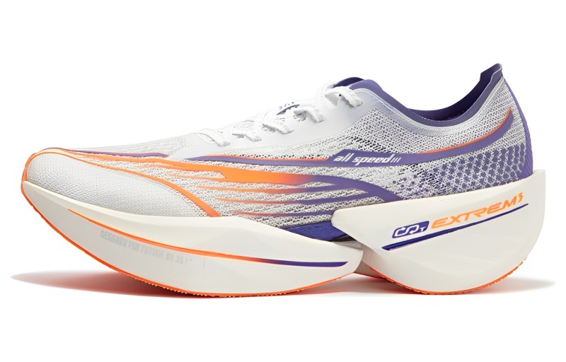 361° Flying Future 1.5 амортизирующие противоскользящие и износостойкие беговые кроссовки с низким верхом унисекс бело-фиолетовые, цвет White Purple 
361° Flying Future 1.5 амортизирующие противоскользящие и износостойкие беговые кроссовки с низким верхом унисекс бело-фиолетовые, цвет White Purple