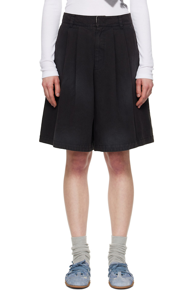 Потертые бермуды Open Yy, черный
Потертые бермуды Open Yy, черный