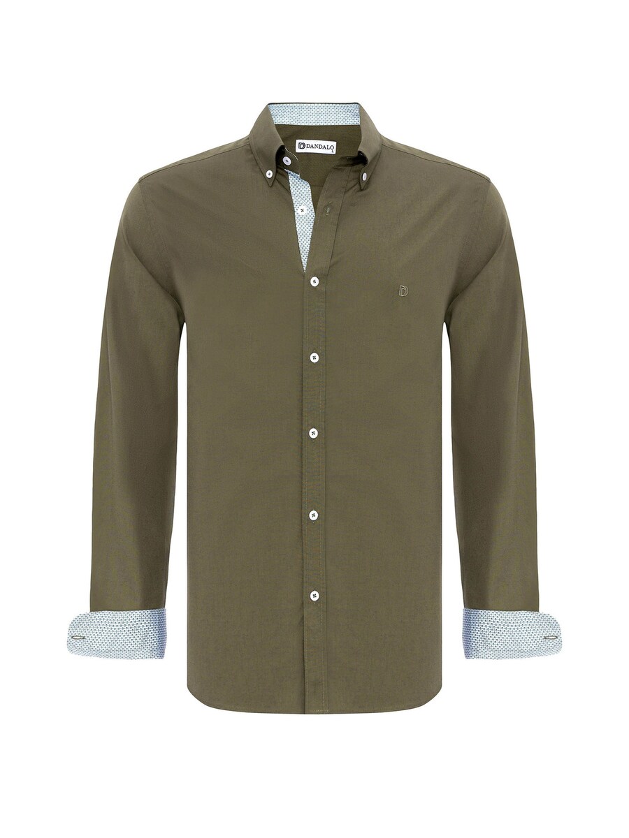 Рубашка обычного кроя на пуговицах Dandalo, оливковый
Рубашка обычного кроя на пуговицах Dandalo, оливковый