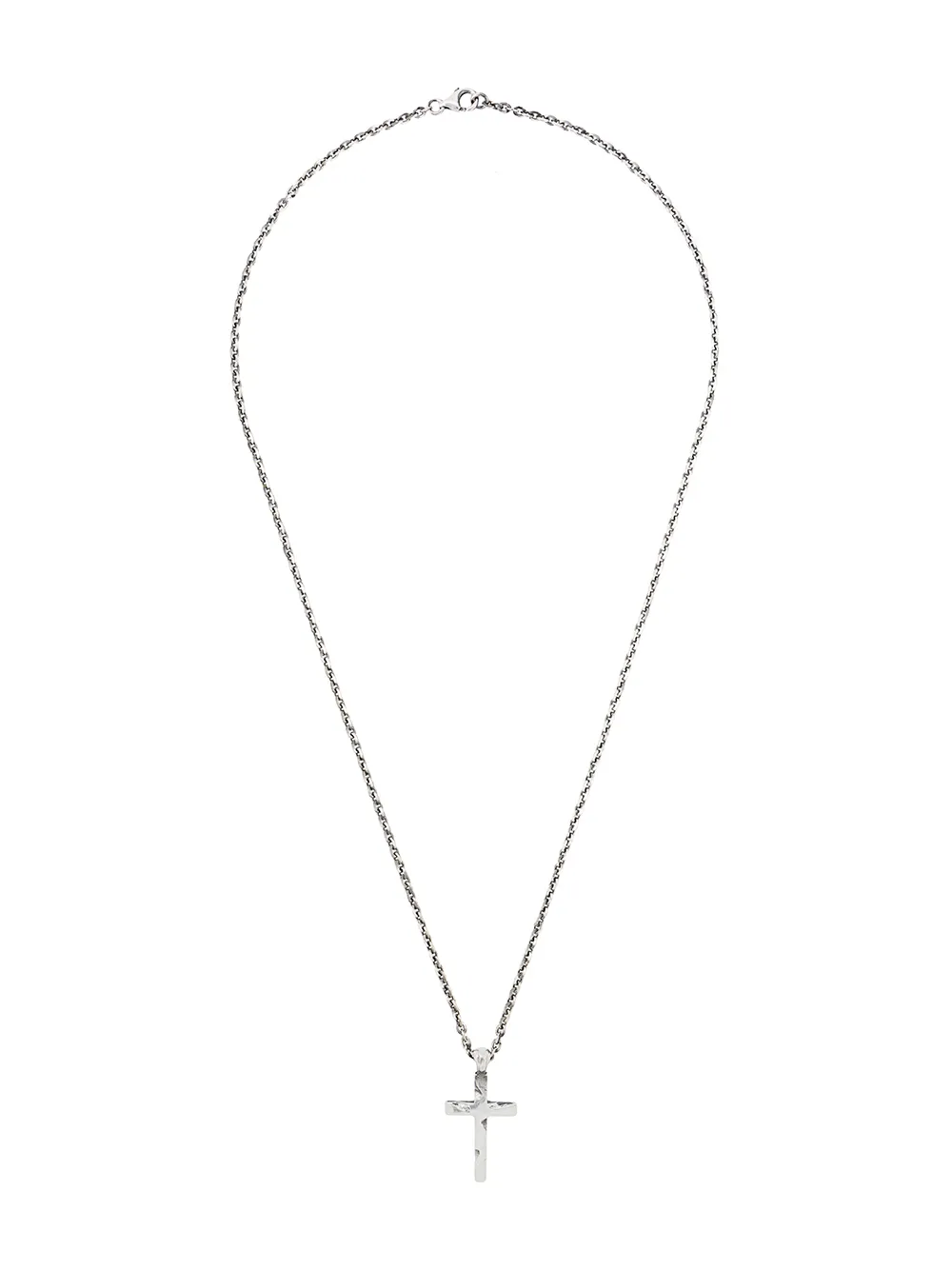 Колье с подвеской в виде креста Emanuele Bicocchi, серебяный
Колье с подвеской в виде креста Emanuele Bicocchi, серебяный
