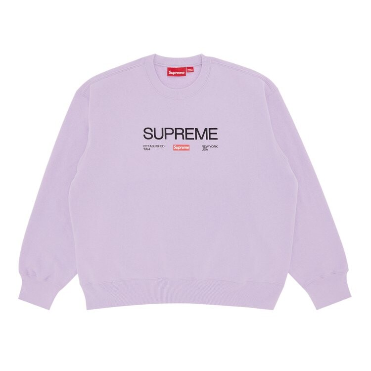 Толстовка Supreme Established Crewneck, фиолетовый, Серый, Толстовка Supreme Established Crewneck, фиолетовый 
Толстовка Supreme Established Crewneck, фиолетовый, Серый, Толстовка Supreme Established Crewneck, фиолетовый