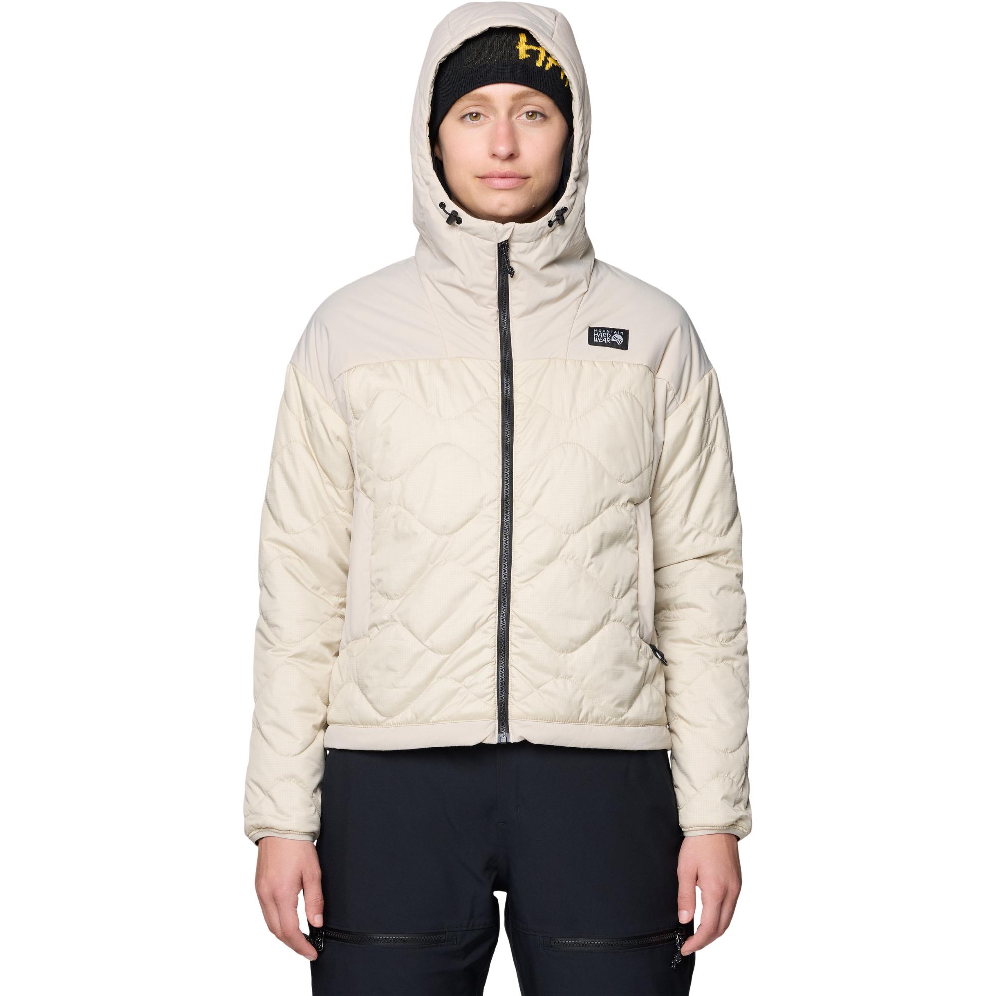 Женская утепленная куртка Apres Pro с капюшоном Mountain Hardwear, Fossil
Женская утепленная куртка Apres Pro с капюшоном Mountain Hardwear, Fossil