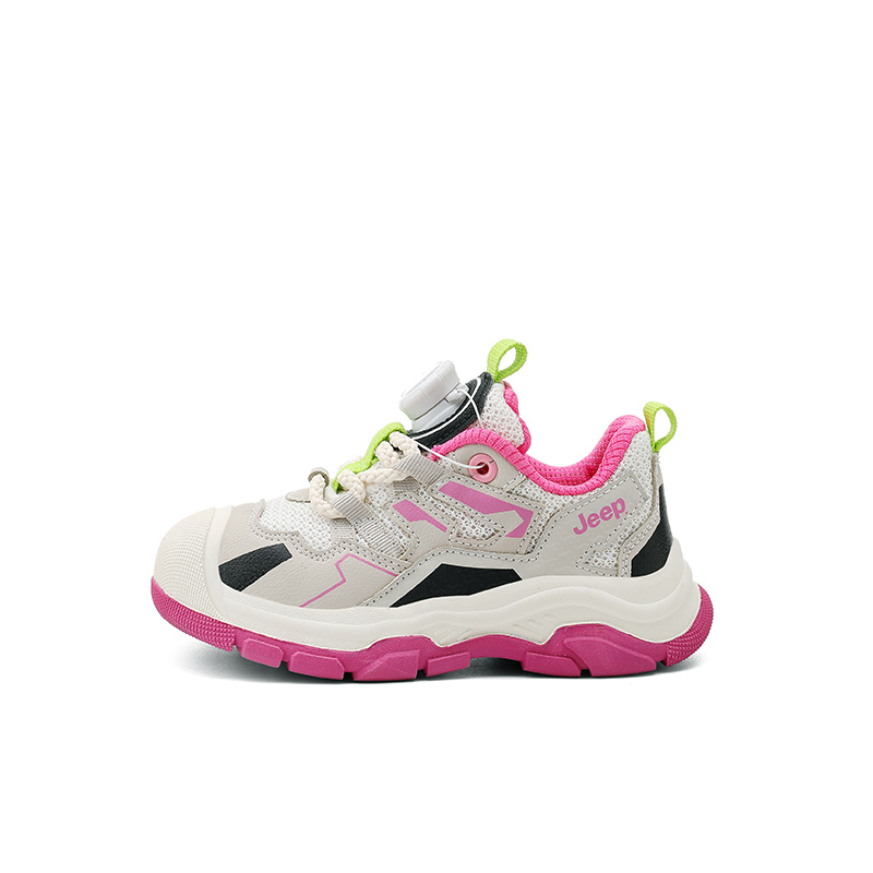 Детские кроссовки для бега Jeep, розовый/серый 
Детские кроссовки для бега Jeep, розовый/серый
