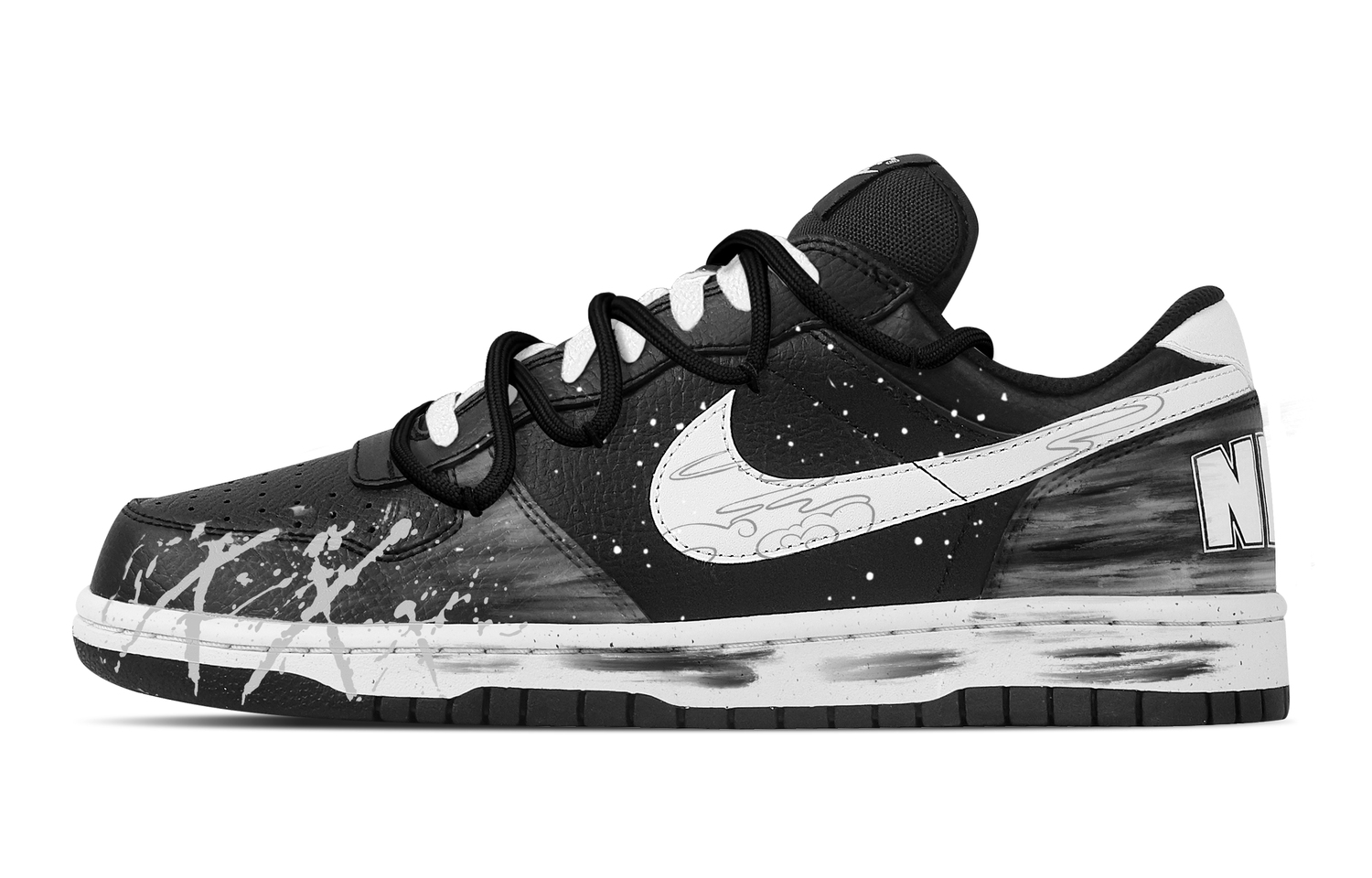 Nike Мужские кроссовки для скейтбординга Big Infinite Land устойчивые к истиранию дышащие низкие черно-серые
Nike Мужские кроссовки для скейтбординга Big Infinite Land устойчивые к истиранию дышащие низкие черно-серые