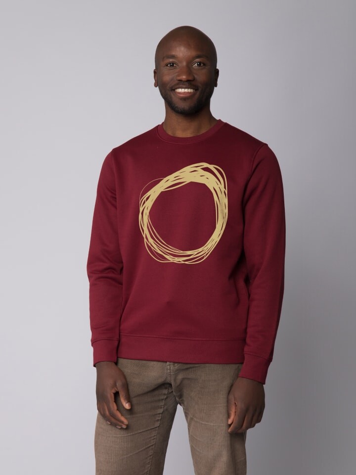 Толстовка wat Apparel Kreis, цвет weinrot 
Толстовка wat Apparel Kreis, цвет weinrot