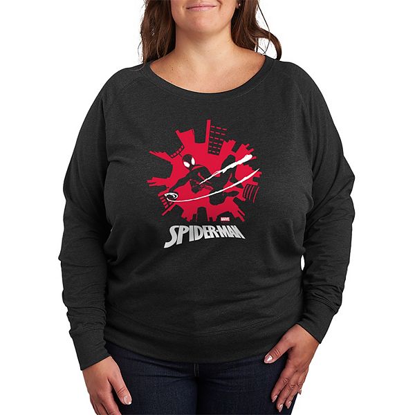 Футболка с длинным рукавом French terry Plus size Spider-Man Miles Morales Skyline Marvel, Heather Charcoal
Футболка с длинным рукавом French terry Plus size Spider-Man Miles Morales Skyline Marvel, Heather Charcoal