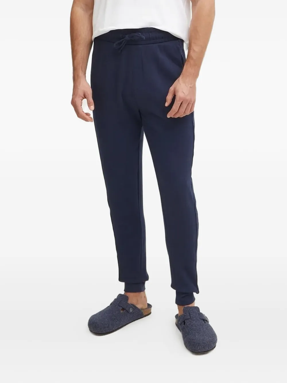 Спортивные брюки с вышитым логотипом HUGO, синий 
Спортивные брюки с вышитым логотипом HUGO, синий