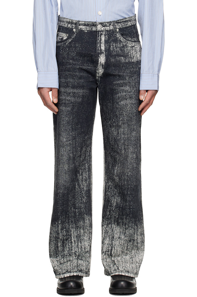 Camperlab Джинсы с принтом в виде черной краски
Camperlab Джинсы с принтом в виде черной краски