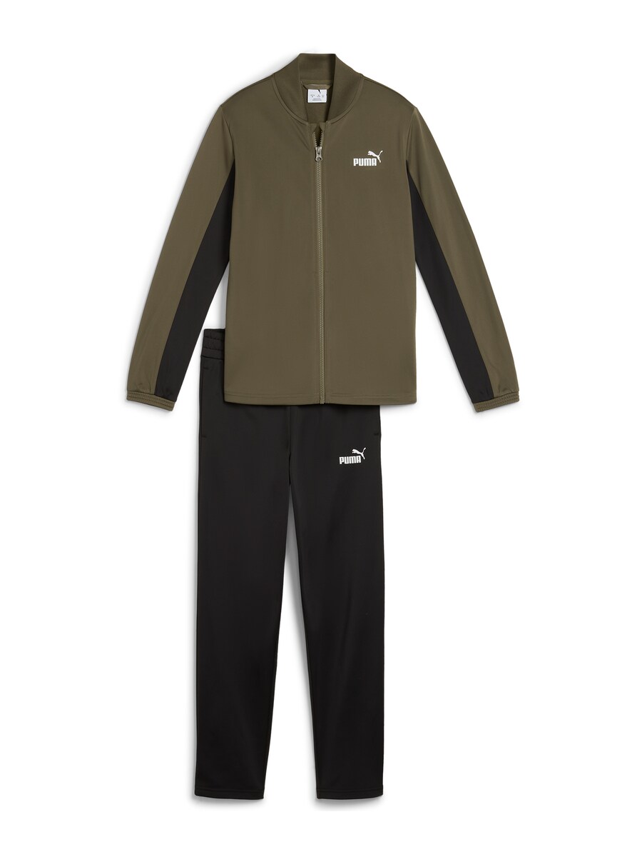 Спортивный костюм PUMA, оливковый/черный
Спортивный костюм PUMA, оливковый/черный