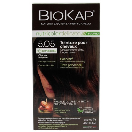 Nutricolor Delicato Rapid 10-минутная краска для волос 135 мл Biokap
Nutricolor Delicato Rapid 10-минутная краска для волос 135 мл Biokap