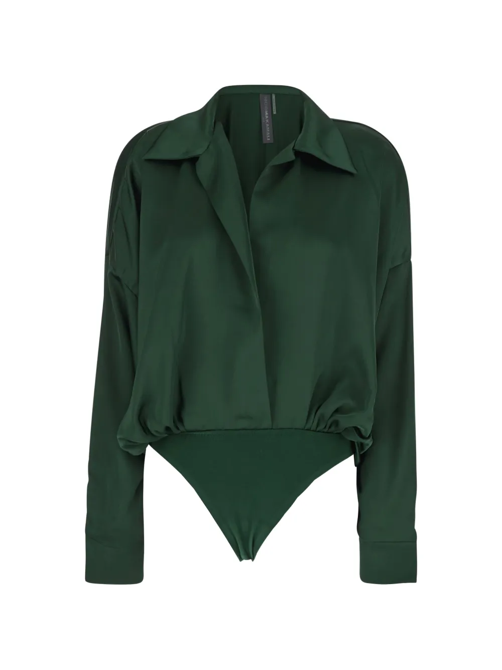 Боди с длинными рукавами Norma Kamali, зеленый
Боди с длинными рукавами Norma Kamali, зеленый