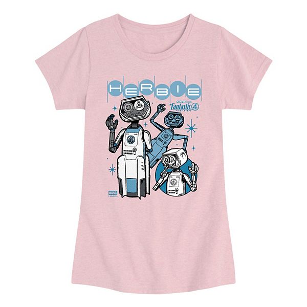 Футболка с принтом Herbie для девочек 7-16 лет Marvel, Heather Pink
Футболка с принтом Herbie для девочек 7-16 лет Marvel, Heather Pink