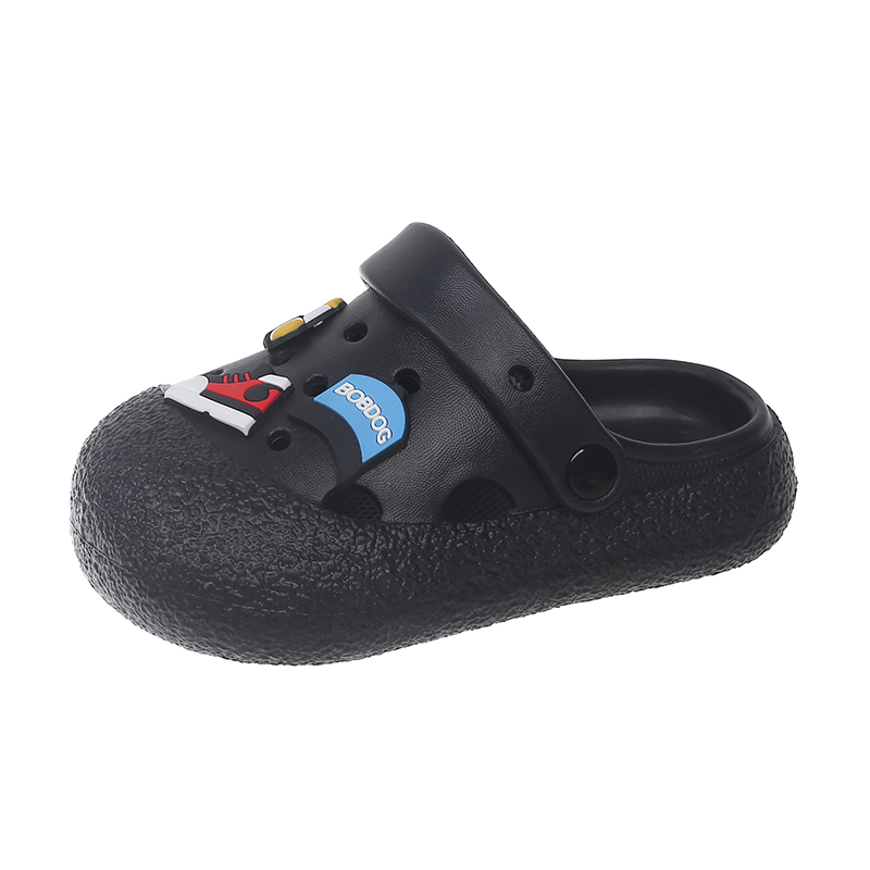 Детские тапочки с противоскользящей, противоударной и дышащей подошвой BOBDOG, черный
Детские тапочки с противоскользящей, противоударной и дышащей подошвой BOBDOG, черный