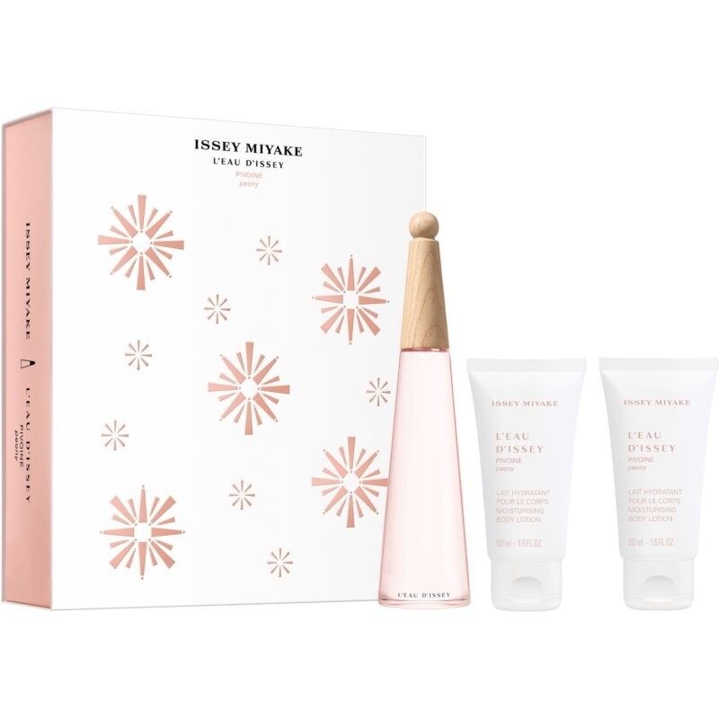 Issey Miyake, L'Eau d'Issey Pivoine туалетная вода Intense XMAS Set, подарочный набор для женщин
Issey Miyake, L'Eau d'Issey Pivoine туалетная вода Intense XMAS Set, подарочный набор для женщин