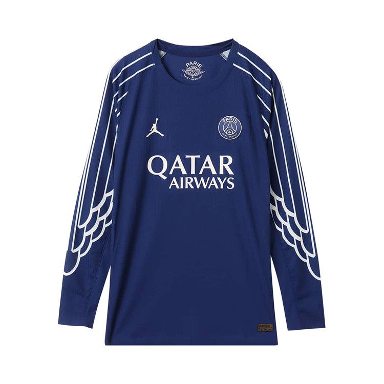 Джерси Air Jordan Paris Saint-Germain 2024/25 Match Fourth Dri-FIT ADV Soccer Authentic Long-Sleeve Jersey, Blue Void/Phantom/Phantom
Джерси Air Jordan Paris Saint-Germain 2024/25 Match Fourth Dri-FIT ADV Soccer Authentic Long-Sleeve Jersey, Blue Void/Phantom/Phantom