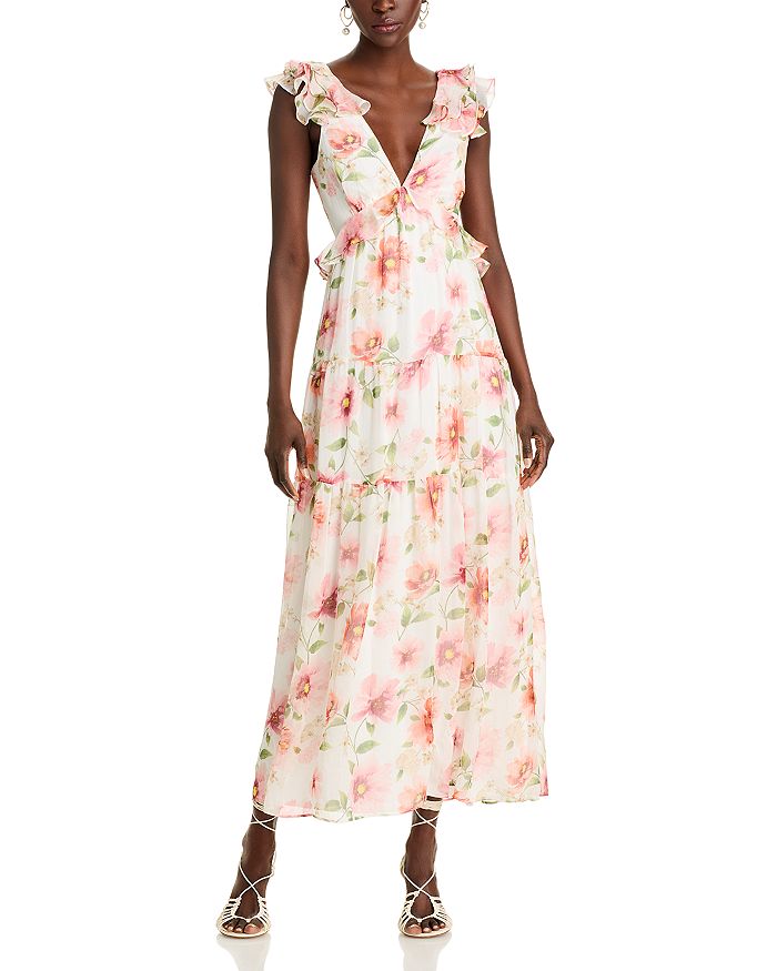 Платье макси с оборками AQUA, мультиколор
Платье макси с оборками AQUA, мультиколор