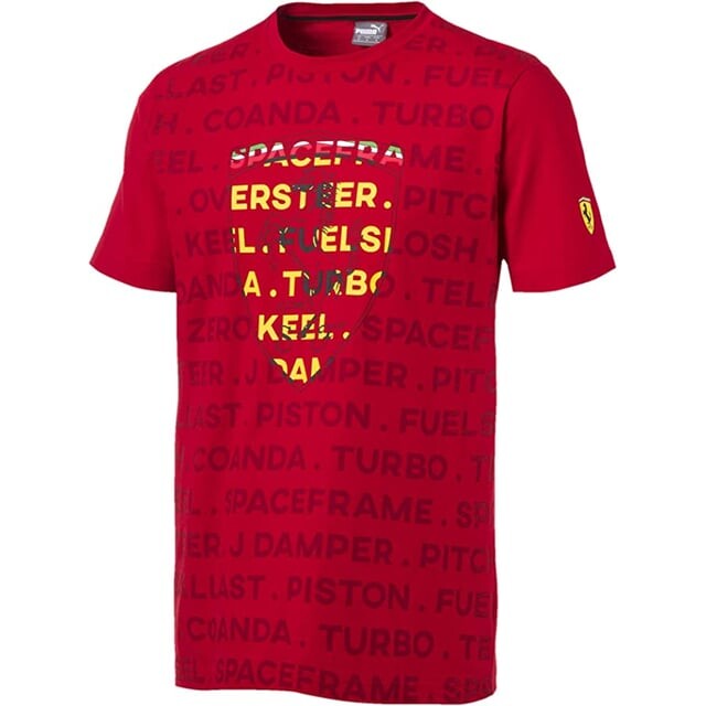 Красная мужская футболка Sf Scuderia Ferrari big Shield с короткими рукавами 577828 01 Puma, красный
Красная мужская футболка Sf Scuderia Ferrari big Shield с короткими рукавами 577828 01 Puma, красный