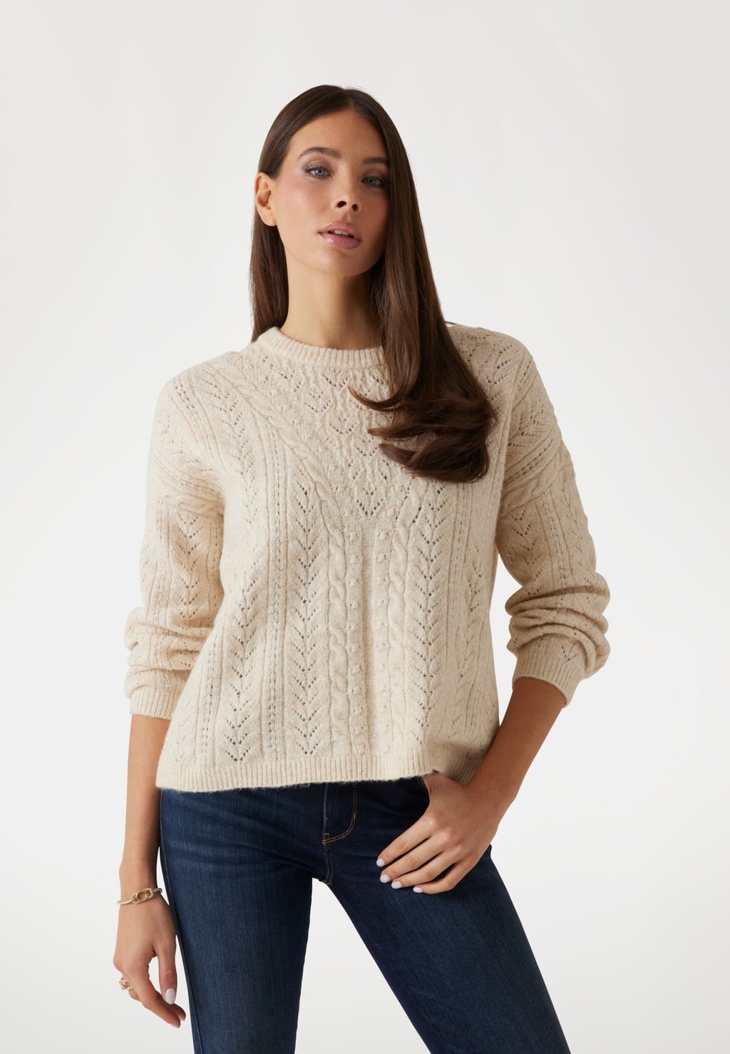 Джемпер Guess, бежевый
Джемпер Guess, бежевый