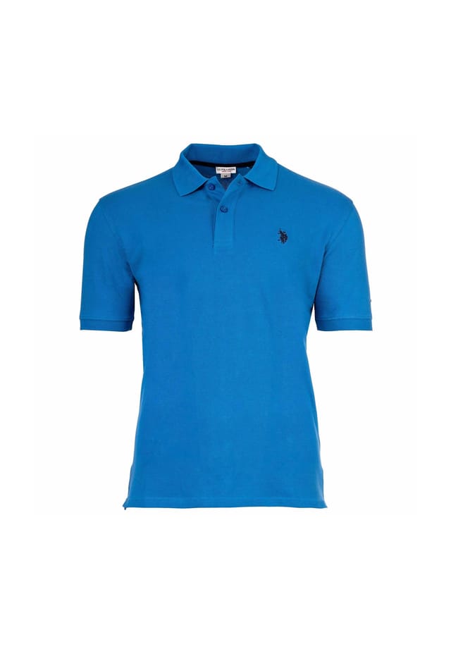 Рубашка поло - пике с вышитым логотипом хлопок стрейч U.S. Polo Assn., синий
Рубашка поло - пике с вышитым логотипом хлопок стрейч U.S. Polo Assn., синий