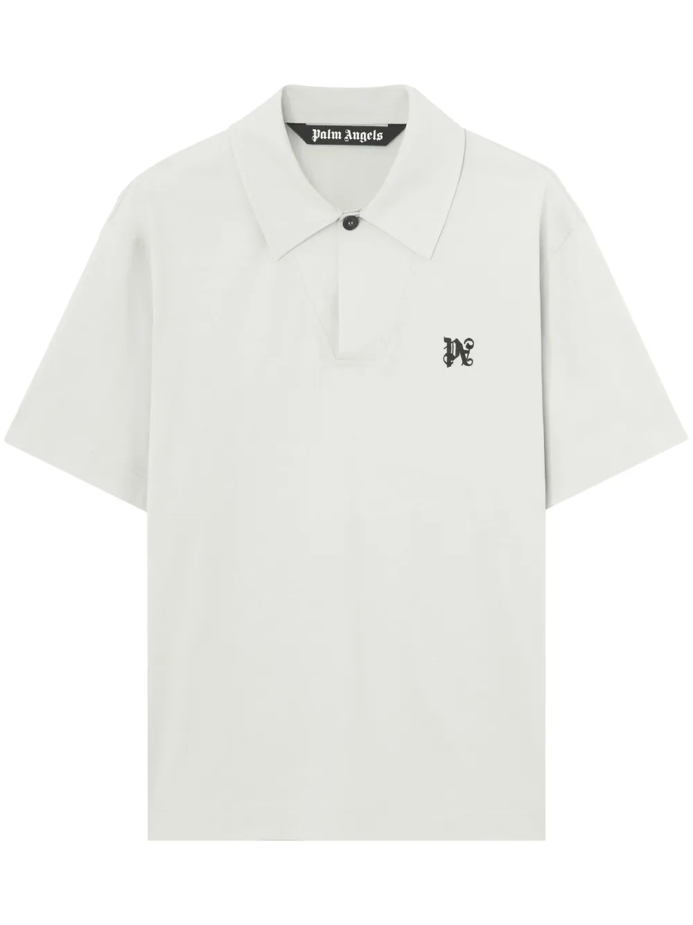 Рубашка поло с вышитой монограммой PALM ANGELS, белый
Рубашка поло с вышитой монограммой PALM ANGELS, белый