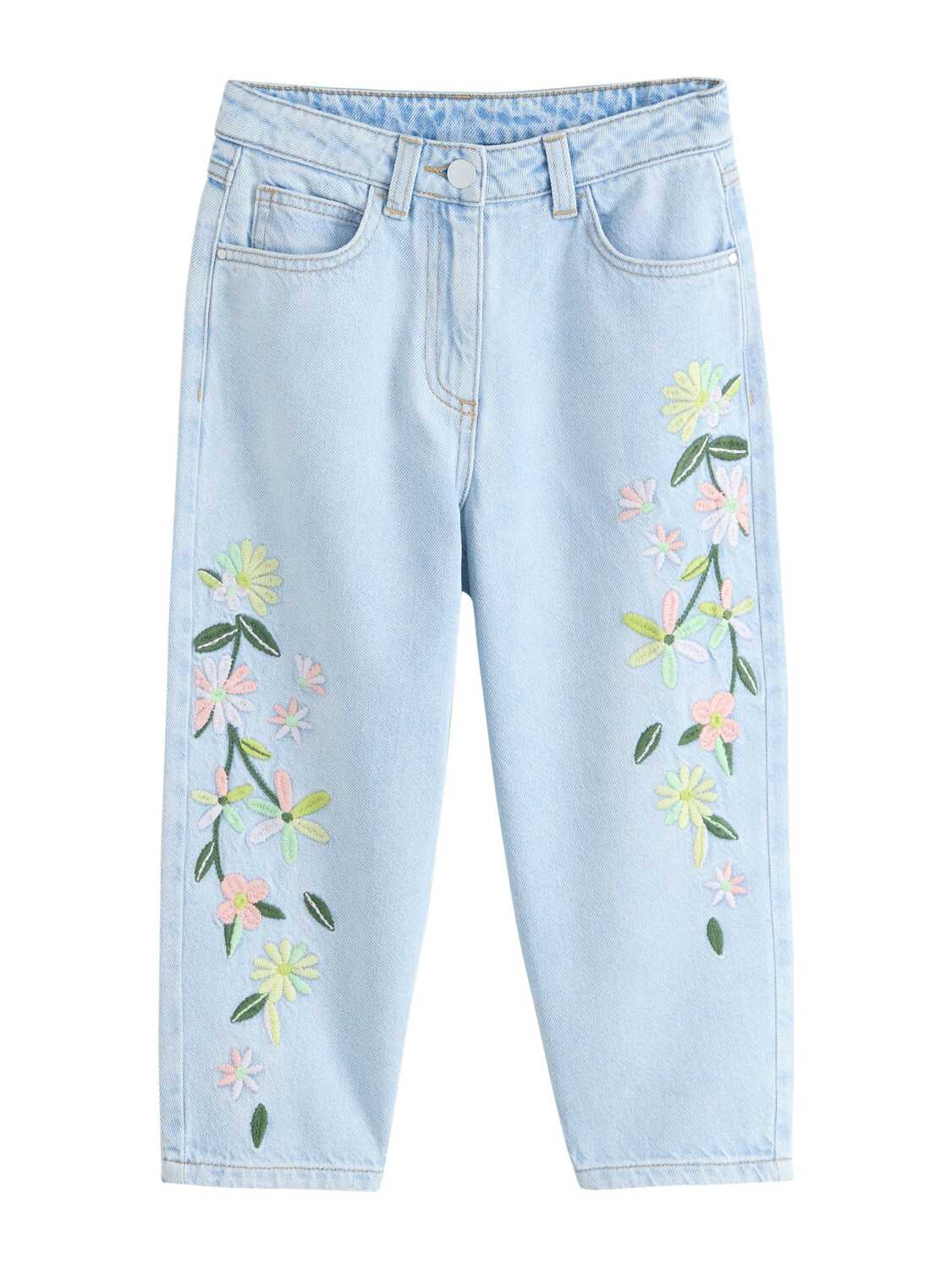 Next Мешковатые джинсы в светло-голубом цвете
Next Мешковатые джинсы в светло-голубом цвете