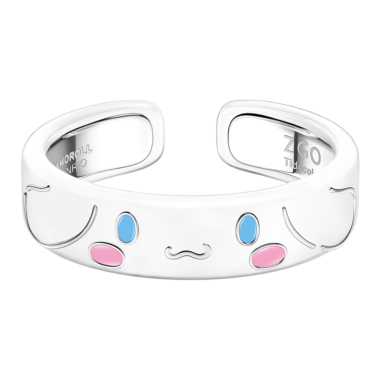 Кольцо Cinnamoroll в милом минималистичном стиле Sanrio
Кольцо Cinnamoroll в милом минималистичном стиле Sanrio