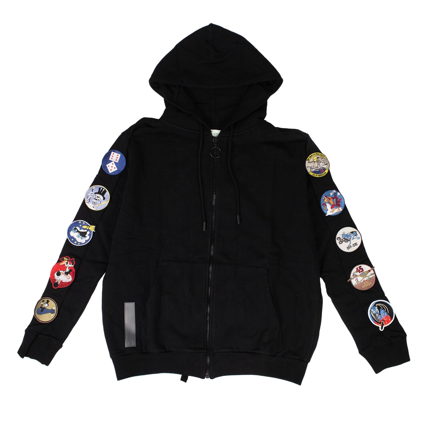 Толстовка на молнии Off-White Patches Черный
Толстовка на молнии Off-White Patches Черный