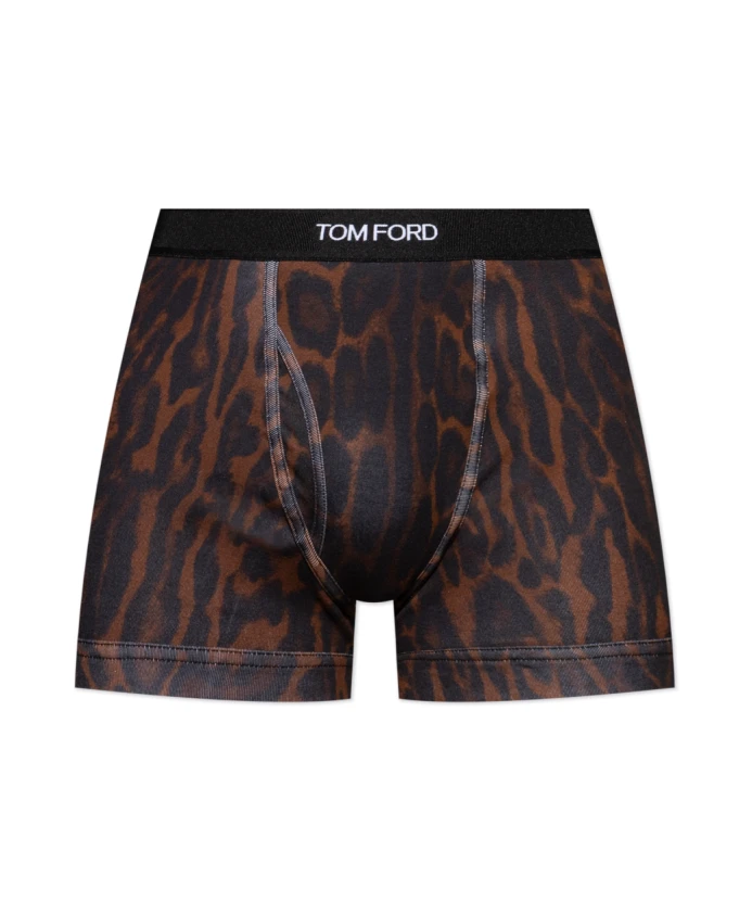 Боксерские шорты с логотипом Tom Ford, коричневый
Боксерские шорты с логотипом Tom Ford, коричневый