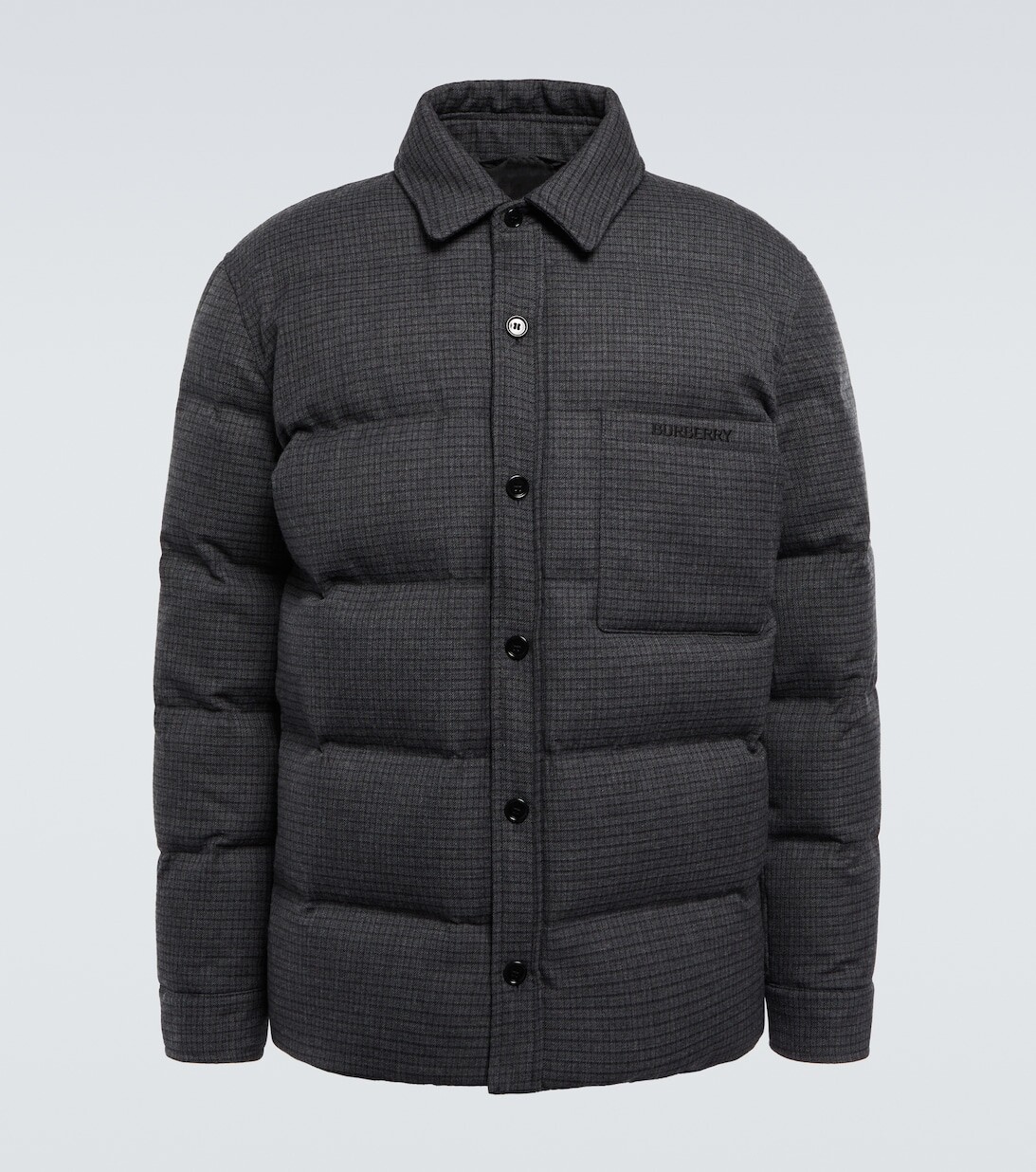 Утепленная шелковая куртка Burberry, серый
Утепленная шелковая куртка Burberry, серый