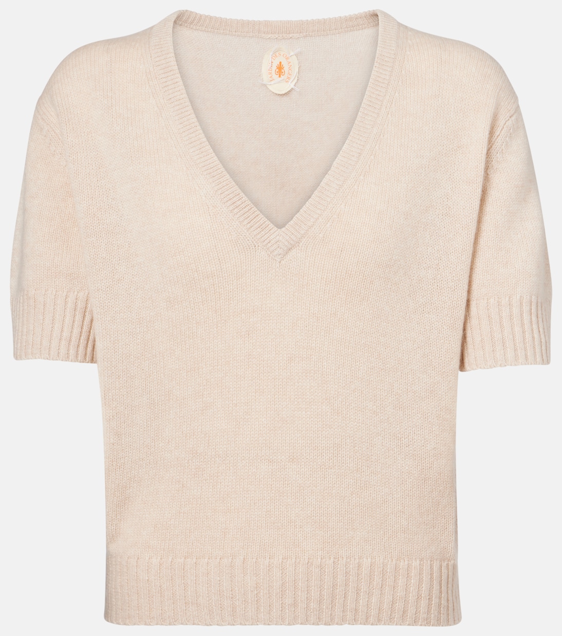 Кашемировый топ Jardin des Orangers, бежевый
Кашемировый топ Jardin des Orangers, бежевый