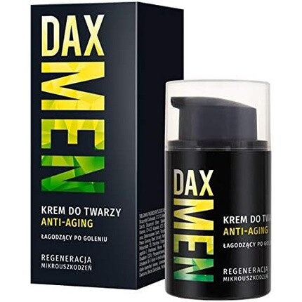 Dax Men Антивозрастной крем для лица после бритья 50 мл, Dax Cosmetics
Dax Men Антивозрастной крем для лица после бритья 50 мл, Dax Cosmetics
