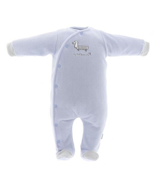 Длинная пижама для мальчика с вышивкой в виде собаки Cambrass, светло-синий
Длинная пижама для мальчика с вышивкой в виде собаки Cambrass, светло-синий