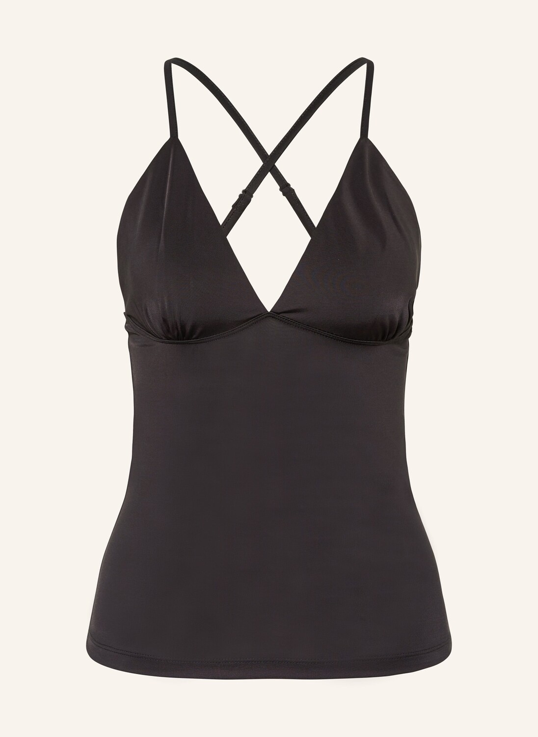 Атласный топ сафайе Samsøe Samsøe, черный
Атласный топ сафайе Samsøe Samsøe, черный