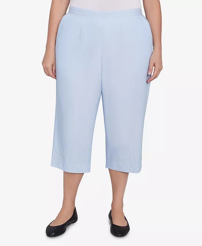 Капри больших размеров от St. Thomas Heat Set с вышивкой Alfred Dunner, синий
Капри больших размеров от St. Thomas Heat Set с вышивкой Alfred Dunner, синий